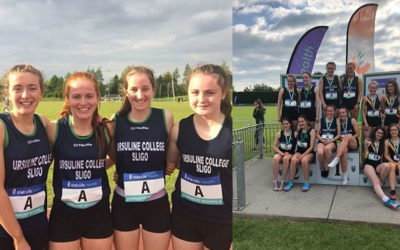 Ursuline Student Athletics Achievements in Irish Schools Athletic Championships 2018