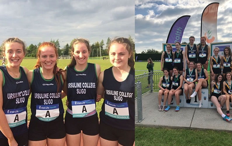 Ursuline Student Athletics Achievements in Irish Schools Athletic Championships 2018