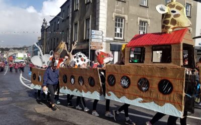 Noah’s Ark Survived the Floods and received the Novelty prize in St Patrick’s Parade 2019