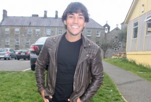 Jake Carter outside Ursuline College Sligo