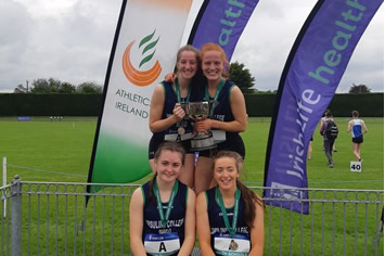 Gold and Silver Medal Success at the All Ireland Athletics Final