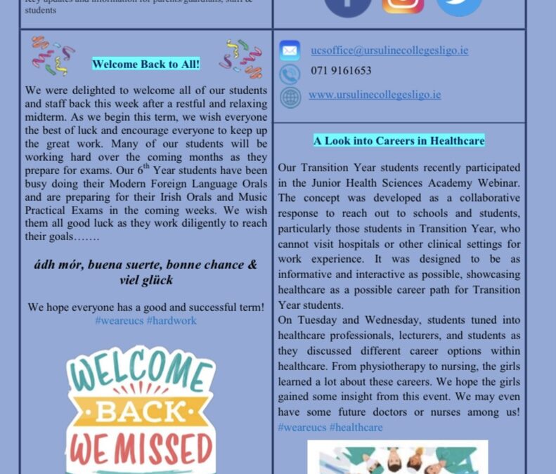 Latest Newsletter